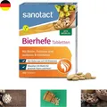 sanotact Bierhefe Tabletten 400 Tabletten 100% natürliche Bierhefe 6 B-Vitaminen