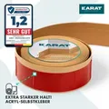 KARAT Sockelleiste Oslo - Zuschneidbar & Selbstklebend - In verschiedenen Farben erhältlich - Grau - 10 m