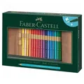 Faber-Castell Buntstift Aquarell Buntstifte Bunt 30 pcs Roll-up-Koffer