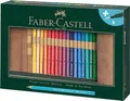 Faber-Castell 117530 Albrecht Dürer Aquarellstifte, Roll-Etui mit 30 Aquarell Stiften mit dicken 3,8-mm-Minen, Holzstifte mit wasserlöslichen Pigmenten