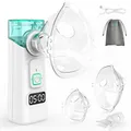 Inhalationsgerät für Erwachsene Kinder Leiser Inhaliergeräte mit LEDTimer,Tra...