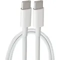 Apple Ladekabel MLL82ZM/A, weiß, 2m, USB-C auf USB-C, 100W Schnellladekabel