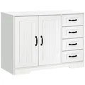 HOMCOM Aufbewahrungsschrank Spanplatte, MDF