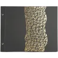 EXACOMPTA Fotoalbum Fotoalbum ARAMY 37x29 cm, 40 Seiten schwarz - Schwarz - 16985E, Fotoalben Erinnerung schwarz