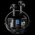 TF-T23 Megatron Black  Kabellose Bluetooth In-Ear Kopfhörer ANC HD Sound Schwarz
