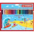 STABILO Buntstift Aquarell-Buntstift aquacolor Kartonetui VE=36 Stück