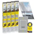 EASYmaxx Insektenschutz-Fensterrahmen, (4-St)
