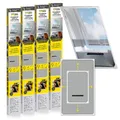 EASYmaxx Moskitonetz für Dachfenster Insektenschutz Netz Fliegen Gitter Rahmen