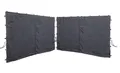Quick Star Pavillonseitenteil 2 Seitenteile mit RV für Pavillon 3x3m, 300x197 cm, Seitenwand Set 2tlg für Pavillons 3x3m mit Reißverschluss
