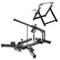 Reifenmontiergerät 12-21" Set + Wuchtbock für Motorradreifen schwarz