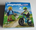 Playmobil Action - Set 9129  - Bergsportler Wanderer Mountain-Biker - NEU OVP