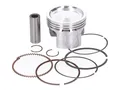 Kolben Satz DR 80ccm 49mm für Piaggio 50 4T