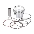 Kolben Satz DR 80ccm 49mm für Piaggio 50 4T