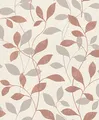 Rasch Tapeten Vliestapete (Botanical) Rot 10,05 m x 0,53 m Andy Wand 639858