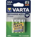 Varta Professional Akku AAA Micro 1.000mAH 4er - Grün