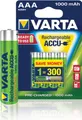 Varta Professional - Batterie 4 x AAA NiMH 1000 mAh (05703301404)