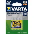 12x VARTA-Akku 5703 Micro AAA HR03 1000mAh Rechargeable Accu NiMH ReadytoUse