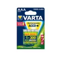 4x Varta AAA NiMH 1000mAh wiederaufladbare Batterien Universal 5703301404