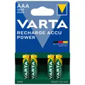 kQ Varta Akku Micro AAA Ready2Use HR03 NiMH 1000 mAh 05703 4er Blister