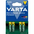 Varta 4er-Set NiMH-Akkus Typ AAA / Micro, 1.000 mAh