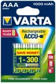 4x Varta 5703 Akku-Batterie Ni-MH Micro AAA 1000mAh Ready2Use