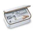Beurer MP 64 Maniküre/Pediküreset, elektrisches Nagelpflegeset mit Akku, 10 Aufsätze zur Nagelpflege