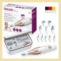 Beurer MP64 Maniküre-/ Pediküreset Akkubetrieb - m. LED-Licht + 10 Profiaufsätze