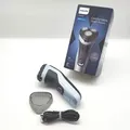 Philips Shaver 3000X Series X3053/00 Elektrischer Nass- und Trockenrasierer, Rotationstrasierer, Schwarz, Blau, SH30, 2 Jahr(e), Akku, Nickel-Metal... - Schwarz/Blau
