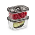 VacuBoxx EcoDuo S  VakuumFrischebehälter / 2 Behälter mit je 500 ml / für dru...