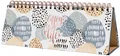 sigel Tischkalender Jolie "Apricot Inspiration" 300 x 114 mm immerwährend