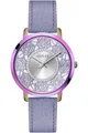 Guess Ladies Iridescent Leather Strap Watch GW0529L4