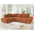 MIRJAN24 Ecksofa Forest, mit Schlaffunktion und Bettkasten, 290x183x85 cm, Ausziehmechanismus DL braun
