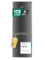 Heinrich´s Kühlgefrierkombination 173L Gesamtvolumen, 121L Kühlvolumen, 52L Gefriervolumen, LED Beleuchtung,Türanschlag wechselbar, leise 40dB, große Tiefkühlboxen, 7Temperaturstufen,inox