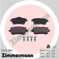 ZIMMERMANN 25215.190.1 Bremsbelagsatz, Scheibenbremse für MERCEDES-BENZ