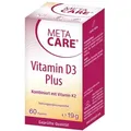Meta Care Vitamin D3 Plus 10.000 I.e+80 Μg K2 Kapseln