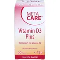 META-CARE Vitamin D3 Plus 10.000 I.E + 80 μg K2 60 St PZN17822516