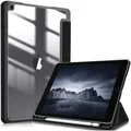 Fintie Tablet-Hülle Hybrid Slim Case, schwarz, für Apple iPad 7.-9. Generation
