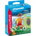 PLAYMOBIL 70157 Special Plus Fußballspieler mit Torwand