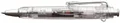 TOMBOW Druckkugelschreiber "AirPress Pen" transparent