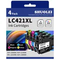LC421XL Druckerpatronen Kompatibel mit Brother LC-421XL LC-421 Patronen Multi...