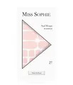 Miss Sophie Make Me Blush Pedicure Nagelfolie 27 Stk Make Me Blush