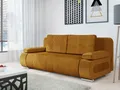 MIRJAN24 Schlafsofa Emma Cord, mit Schlaffunktion und Bettkasten, Rückenlehne in Form beweglicher Kissen
