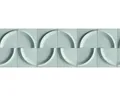 Bordüre 34473 Shades Iconic 3D-Optik grün
