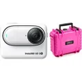 INSTA360 GO 3S 64GB White + B&W Case Typ 500 pink