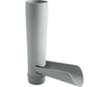 Marley Wasserablaufklappe Kunststoff Fenstergrau RAL 7040 NW 53 mm