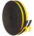 Dichtungsband Türdichtung Selbstklebend 6mmB x3mmD/20mL für Türen Fenster Sch...