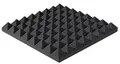 Akupur Akustik-Schaumstoff Pyramidenplatte 40 x 40 x 3 cm Dämmstoffe