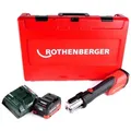 Rothenberger ROMAX 4000 CAS Akku Pressmaschine 18 V 34 kN + 1x Akku 5,5 Ah + Ladegerät + Koffer