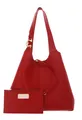 COCCINELLE C-Easy Shopper L Schultertasche Utensilientasche Scarlet rot Neu