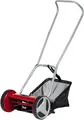 Einhell Hand-Rasenmäher GC-HM 300 (für bis zu 150 m², 30 cm Schnittbreite, kugelgelagerte Mähspindel mit 5 hochwertigen Stahlmessern, 4-stufige Schnitthöheneinstellung 13-37 mm, 16 l-Fangkorb)